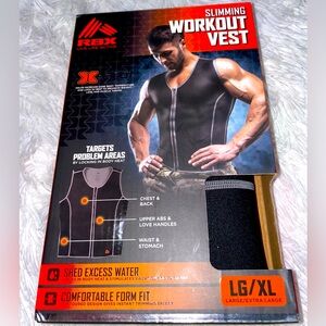 New with tags men’s large, extra large sweat vest